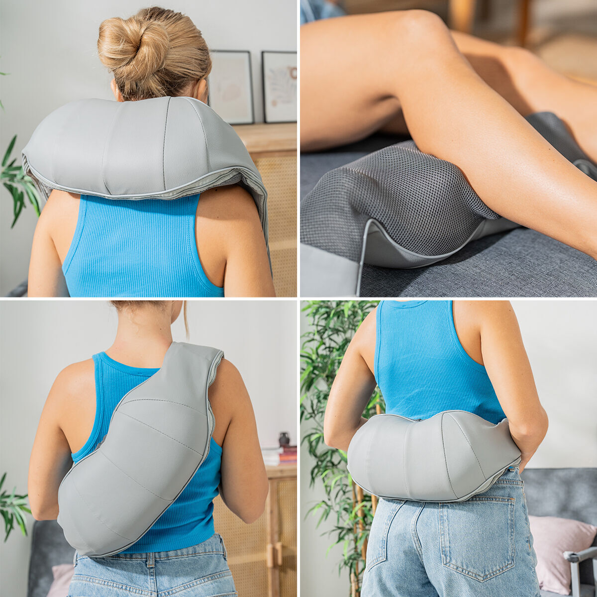 Wiederaufladbares Shiatsu-Massagegerät InnovaGoods (Restauriert B) - Thumbnail 4