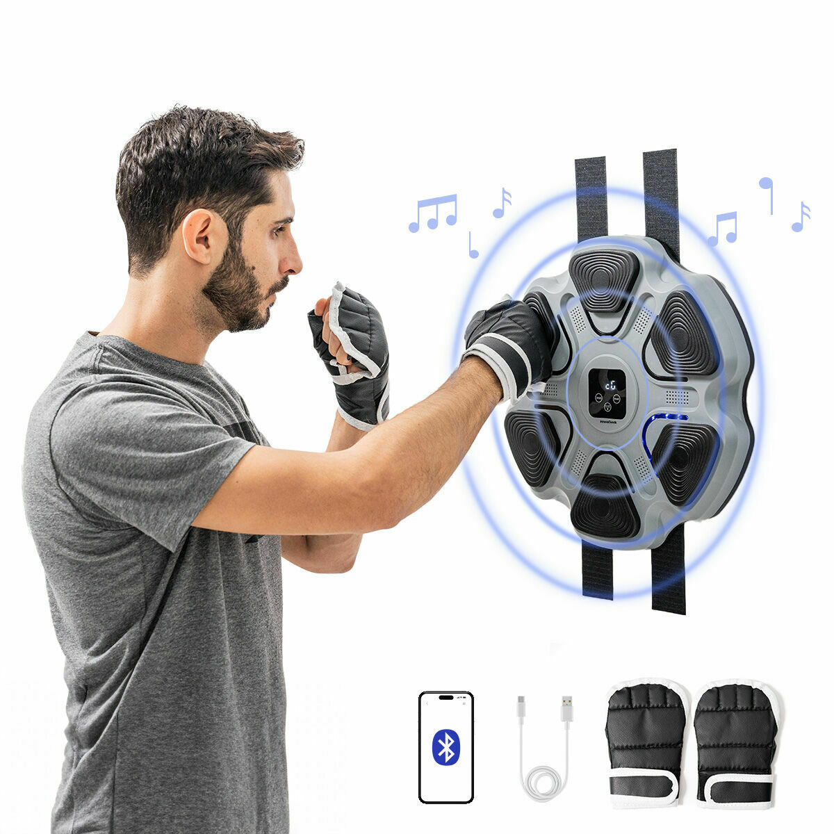 Wiederaufladbare Musik-Boxmaschine Beatfist InnovaGoods - Thumbnail 8