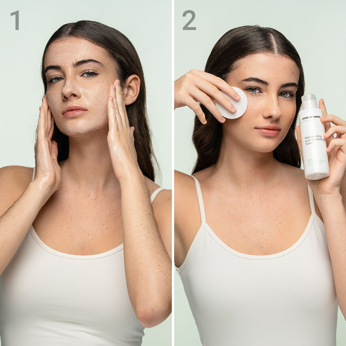 Alternativní obrázok produktu Face Cleansing Duo Pack CBD InnovaGoods