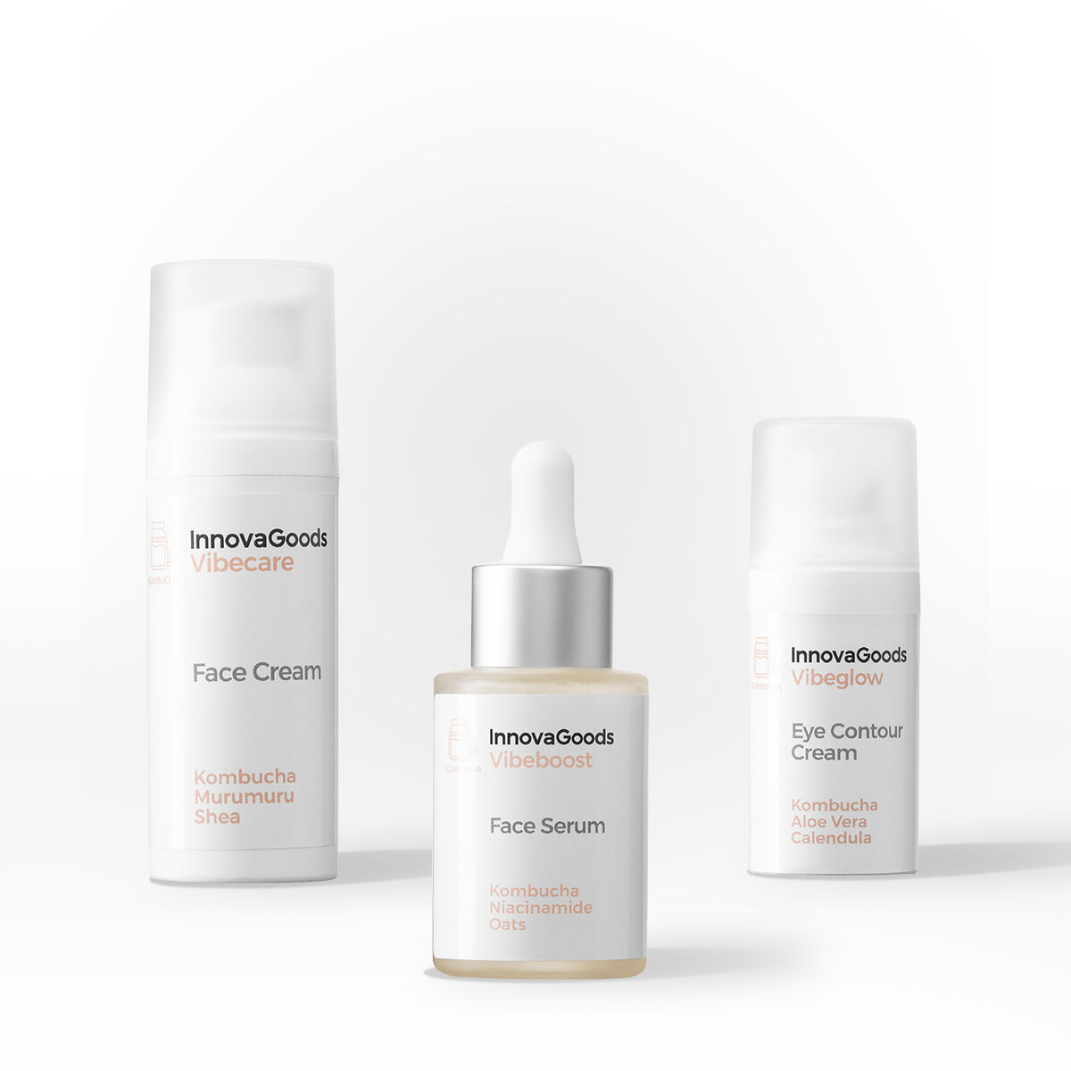 Pack Feuchtigkeitspflege Gesicht Kombucha InnovaGoods - Thumbnail 5