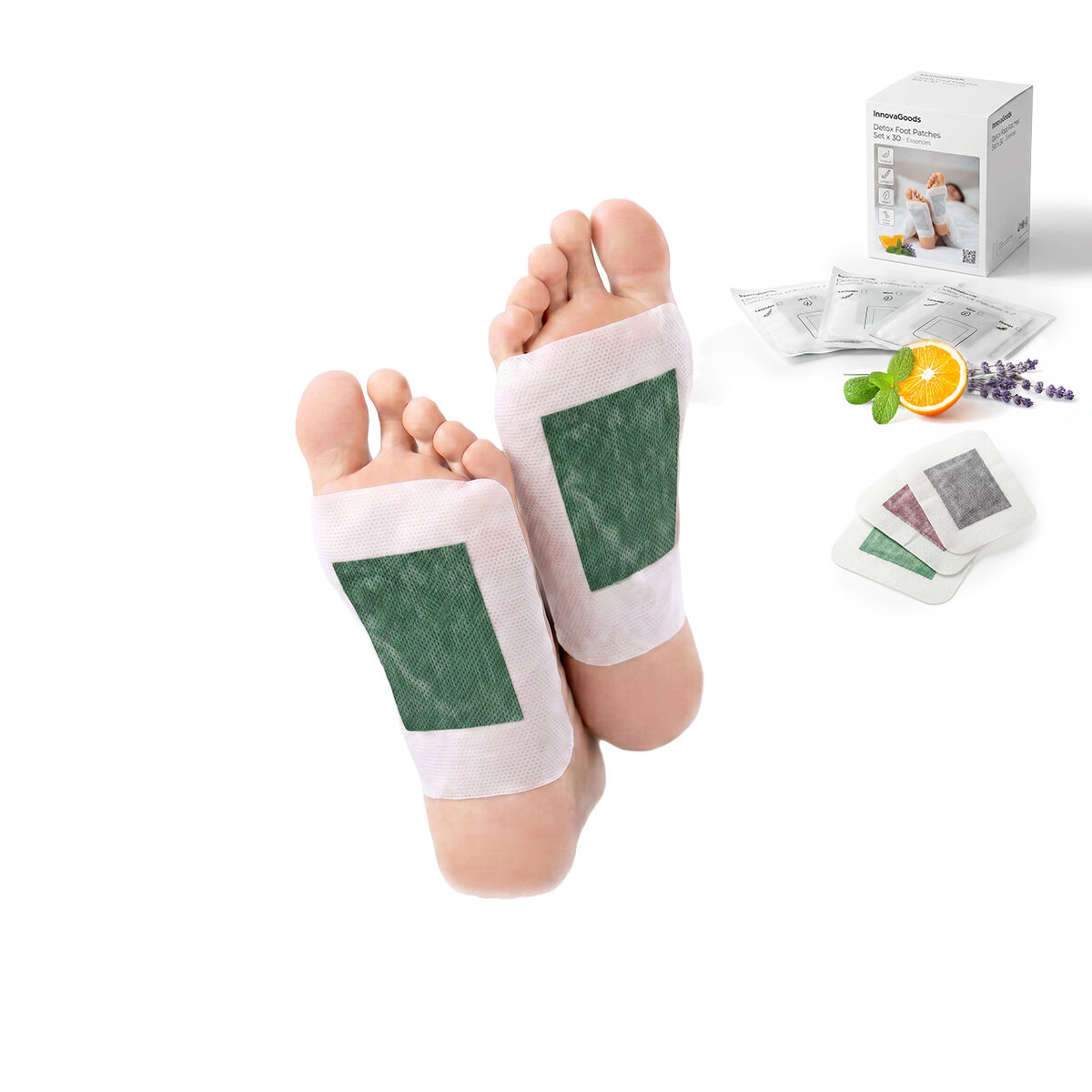 Detox Fußpflaster Essences InnovaGoods 30 Stück - Thumbnail 5