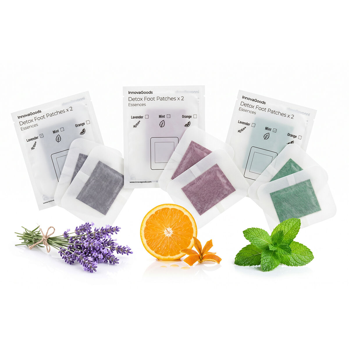 Detox Fußpflaster Essences InnovaGoods 30 Stück - Thumbnail 6