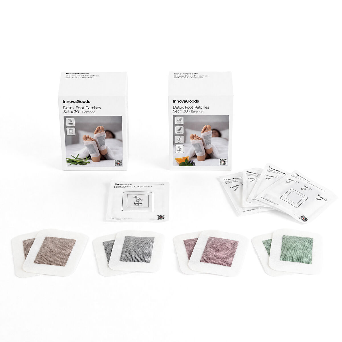 Detox Fußpflaster Essences InnovaGoods 30 Stück - Thumbnail 8